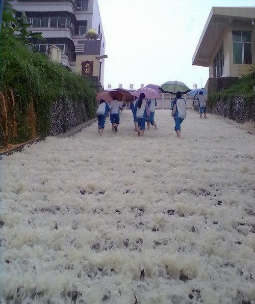 五指山地区今天下的雨