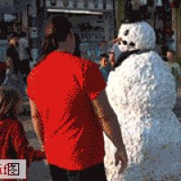 装个雪人，容易吗我……